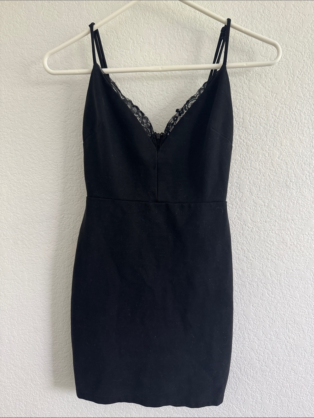 LUSH BLACK BODYCON DRESS SIZE XS
